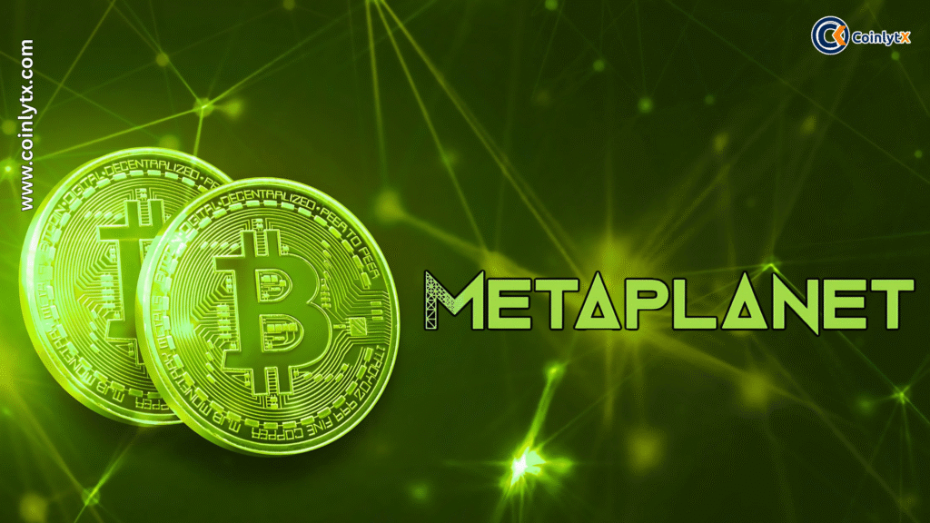 Bitcoin Holding
Bitcoin
BTC
Metaplanet

