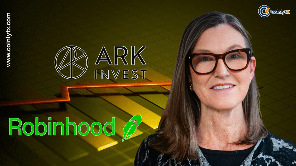 Ark Invest Expands Robinhood Stake with $14M Stock Purchase
ARK Invest
Robinhood
Cathie Wood