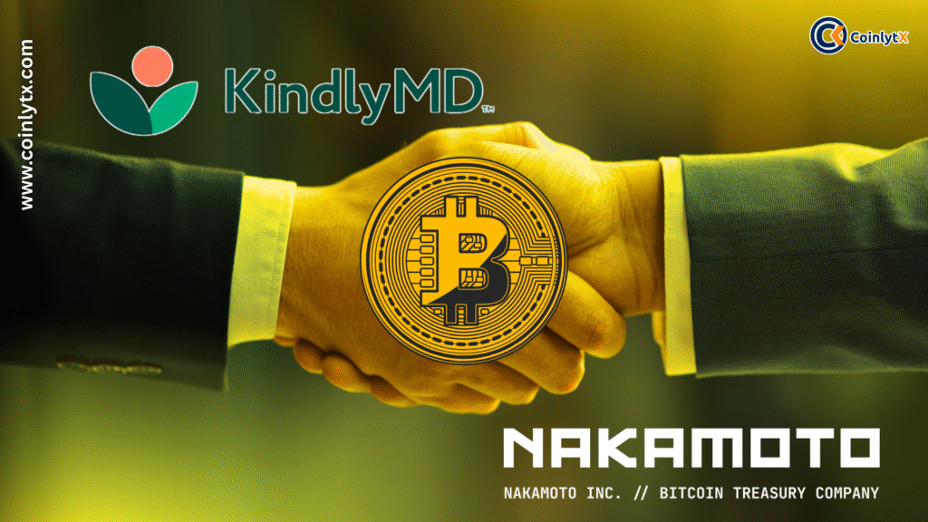 KindlyMD
Nakamoto Holdings
Bitcoin Treasury
Bitcoin