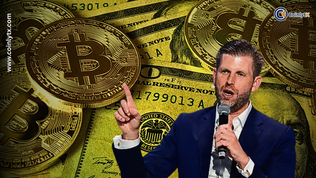 Stablecoins & Trump: Eric Trump Thinks Crypto Can Save the Dollar
Cryptocurrency
Stablecoin