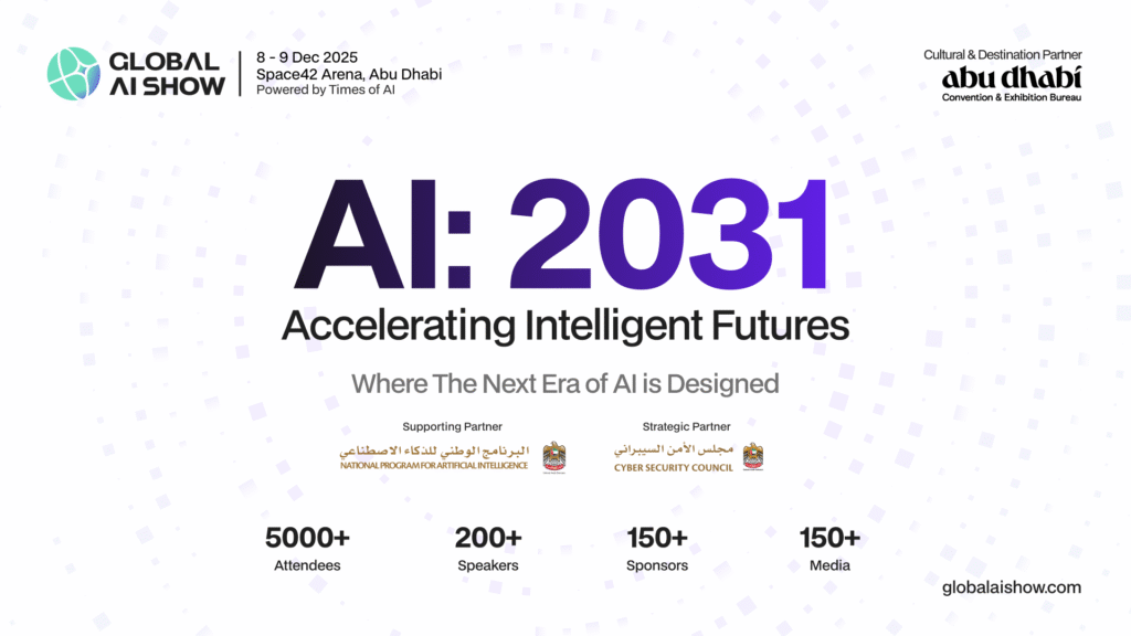 VAP Group in association with Abu Dhabi Convention & Exhibition Bureau is set to host all AI futurists at The Global AI Show at Abu Dhabi, on 8-9th December 2025
