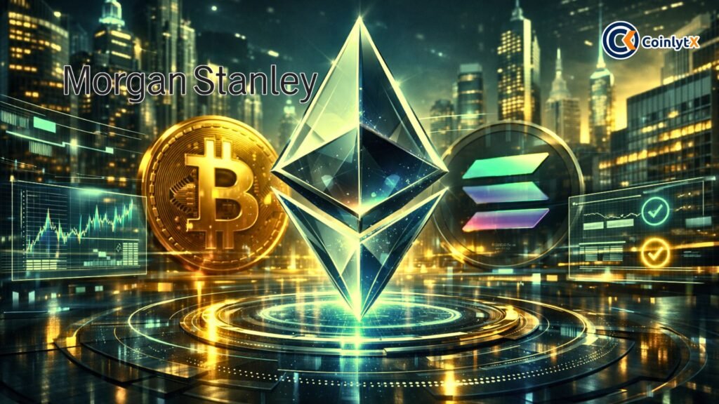 Morgan Stanley Applies for Ethereum Trust Post-Bitcoin and Solana