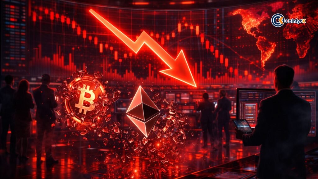 Crypto Collapse 100 Days in the Red Shake Global Markets