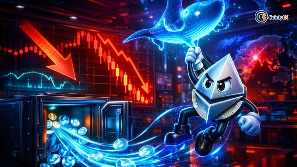 $58M ETH Withdrawn From Binance by Whale After $100M Leveraged Short, Data Shows