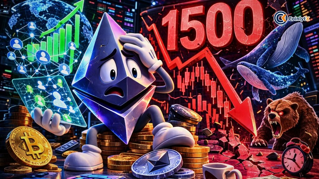 Ethereum Adoption Paradox CryptoQuant Warns ETH Could Fall to $1,500