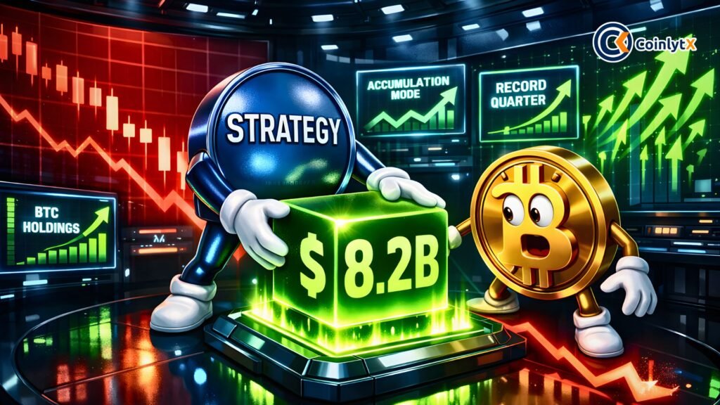  Strategy Unfazed by Bitcoin Drop, Targets Record $8.2B Purchase Quarter