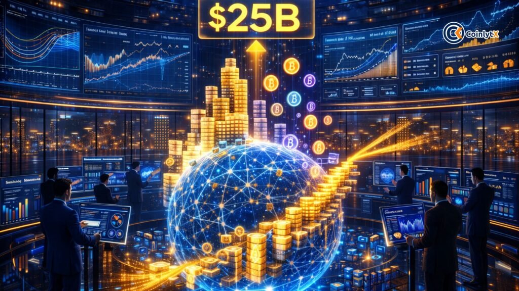 Tokenized RWA Market Hits $25B as Treasuries Surge