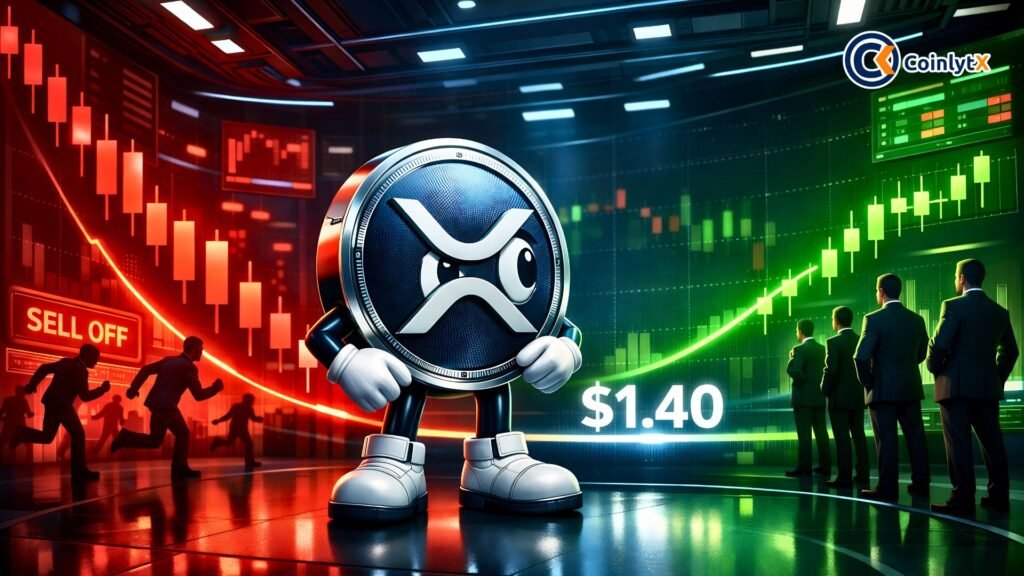 XRP Price at $1.40 Teases Reversal as Panic Selling Slows