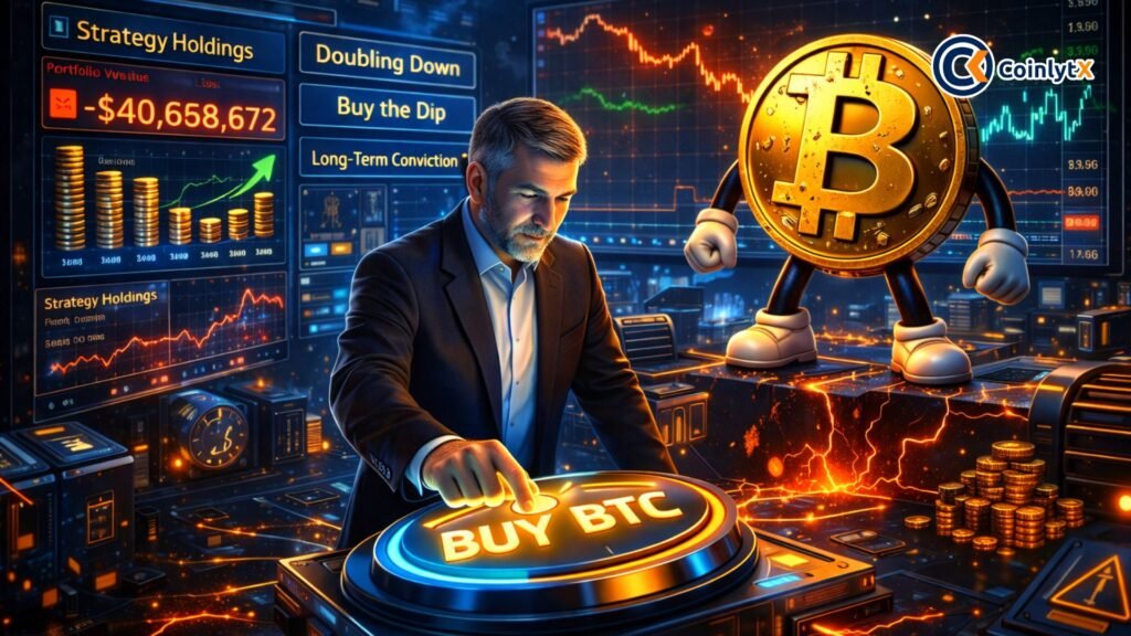 Michael Saylor Signals New Bitcoin Buy as Strategy Doubles Down Despite Losses