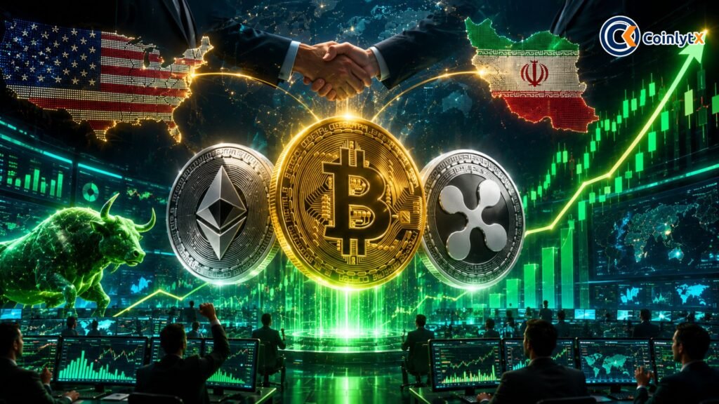 Bitcoin Price Rally
Ethereum Market Analysis
XRP Price Surge
Crypto Market Outlook
Cryptocurrency Recovery
Bitcoin Market News
Altcoin Rally
Digital Asset Growth
Blockchain Adoption
Crypto Investor Sentiment
Global Market Trends
Cryptocurrency Trading
Bitcoin and Ethereum Forecast
Crypto Bullish Momentum
Geopolitical Impact on Crypto