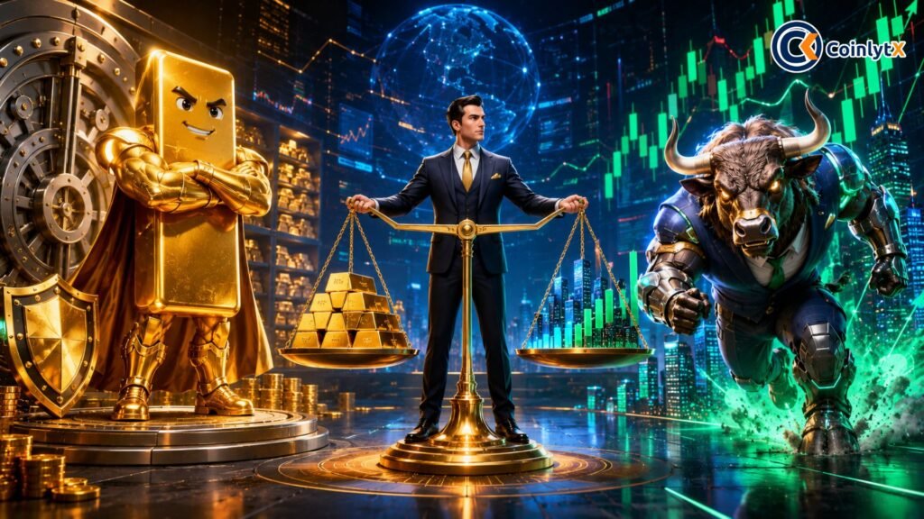 Gold vs Stocks in 2026
Gold vs Stocks
Gold vs Stocks 2026
Gold Investment Strategy
Stock Market Investment
Portfolio Diversification
Safe Haven Investments
Inflation Hedge
Long-Term Wealth Creation
Asset Allocation Strategy
Best Investments in 2026